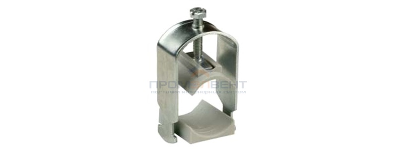 Кабельный зажим для С-профиля, диаметр кабеля 30-38 мм