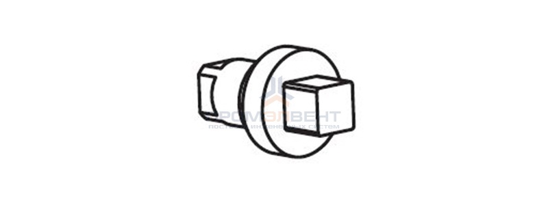 Металлический ключ квадратного профиля 8мм