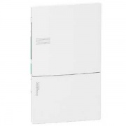 Бокс встраиваемый Schneider Electric Mini Pragma 4 модуля с белой дверью с клемниками N+PE